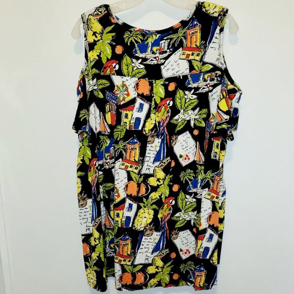 WESTBOUND Tropical Patterned Shirt - Picture 5 of 5